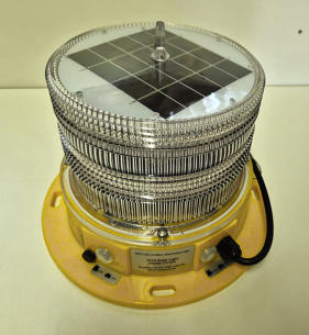 RED LED Solar Aviation Lights